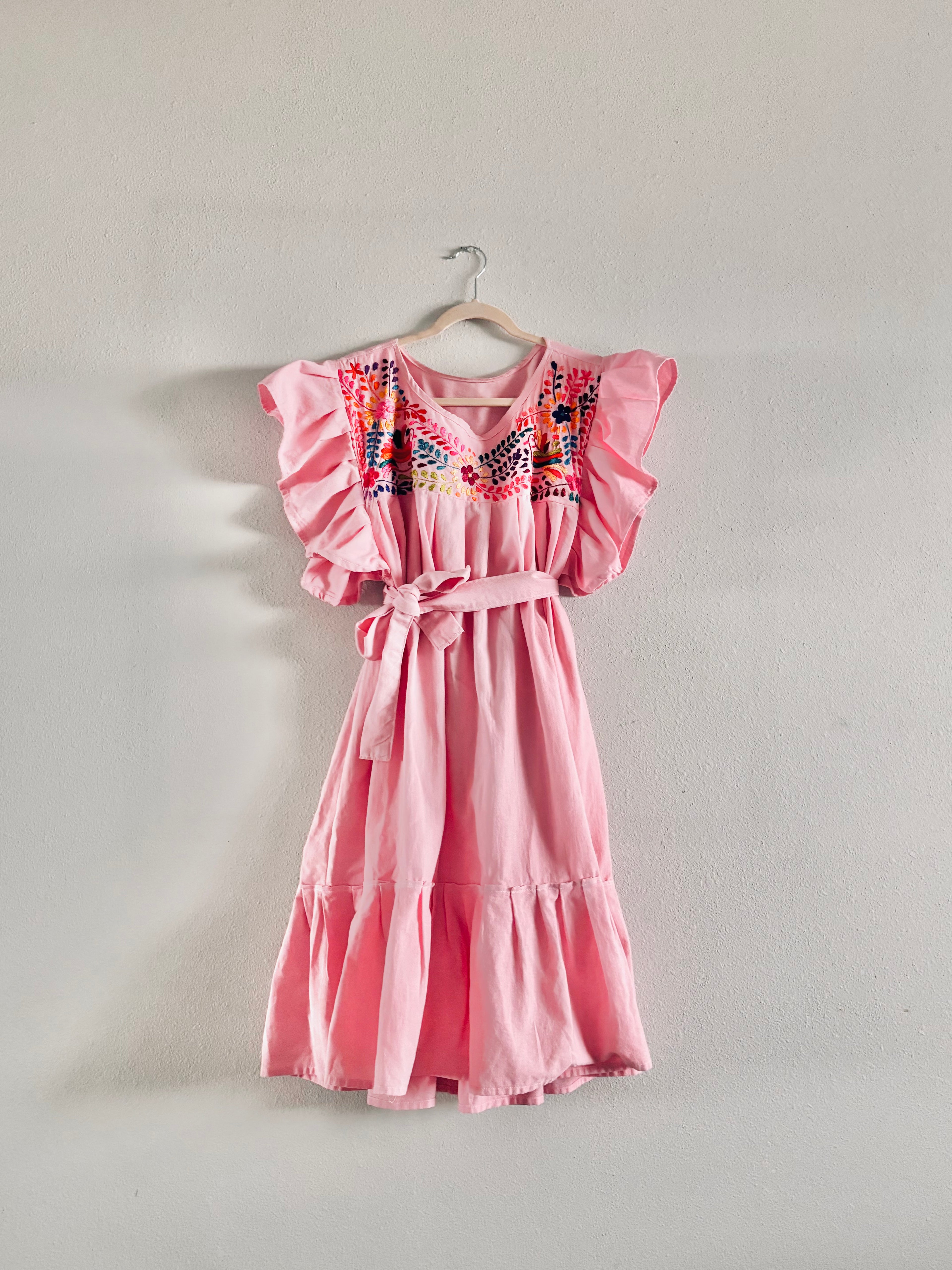 pastel Mexican clothing, Mexican pastel dress, handmade Mexican dress, plus size Mexican clothing, artisanal Mexican dress, embroidered Mexican dress, fiesta outfit, Cielito Lindo dress, quinceañera guest dress, traditional Mexican dress modern style, slow fashion dress, Mexican party dress, folklorico inspired dress, lightweight summer dress, inclusive sizing dress, boho Mexican style, romantic pastel outfit, cottagecore Mexican dress, Mexican Independence Day outfit, handmade dress for celebration